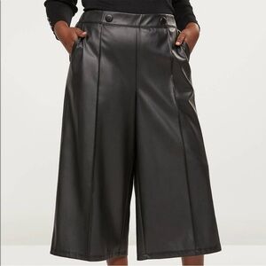Lane Bryant Black Culottes for Women